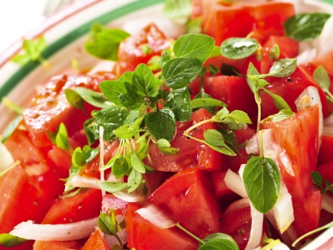 Sallate Domate (Tomatoes Salad)